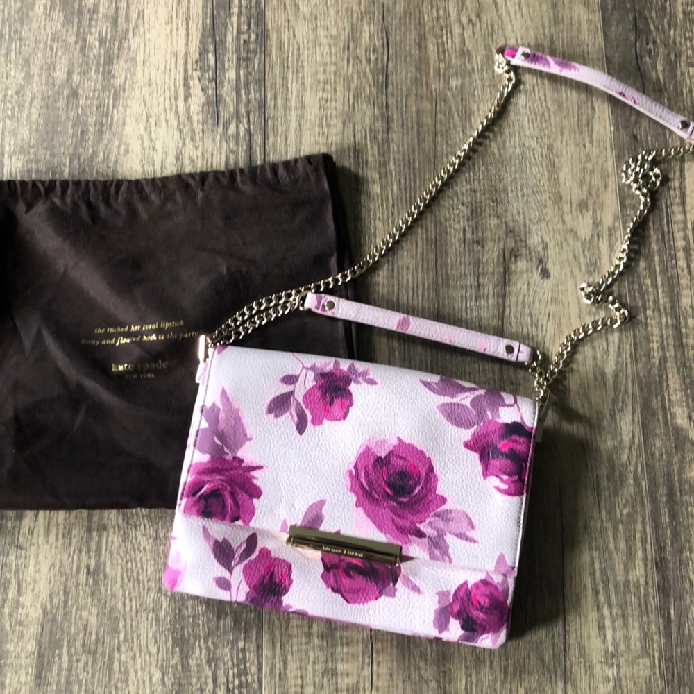 Kate Spade, Purse! Elegant- Floral Shoulder Bag!